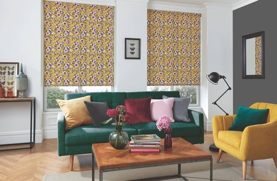 patterned roller blinds prices