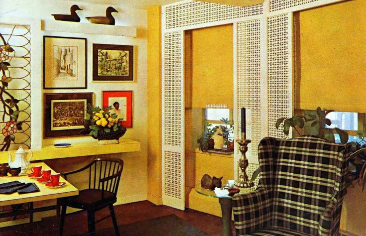 40 mid-century window blinds, vintage shutters & cool retro window  treatments with that 60s and 70s vibe - Click Americana | Vintage shutters,  Blinds for windows, Window treatments