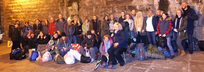 Volunteering to Sleep Rough in Newcastle city centre to highlight the plight of the city’s homeless