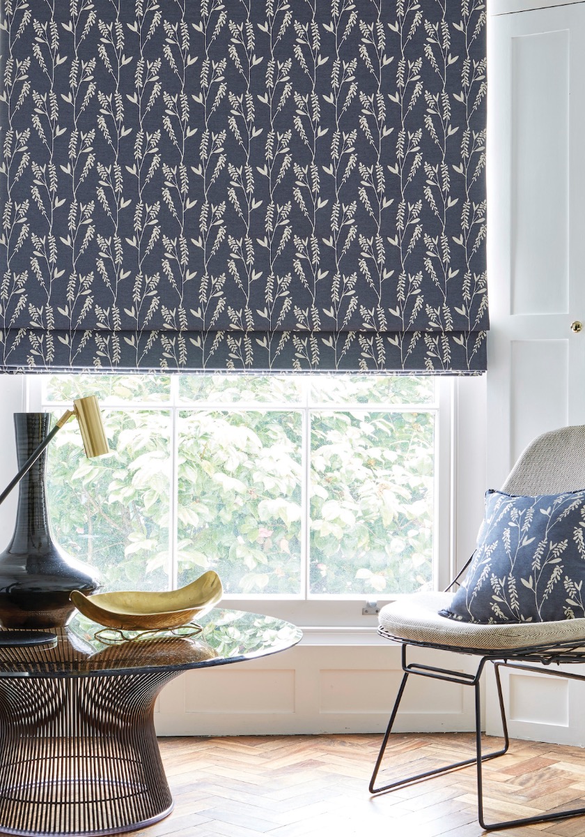 Patterned Roman Blinds