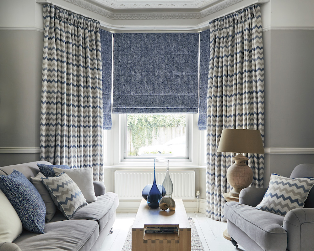 Roman Bay Window Blinds