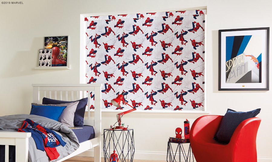 Spiderman roller blinds