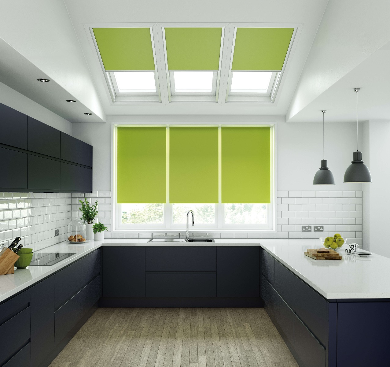 kitchen roller blinds